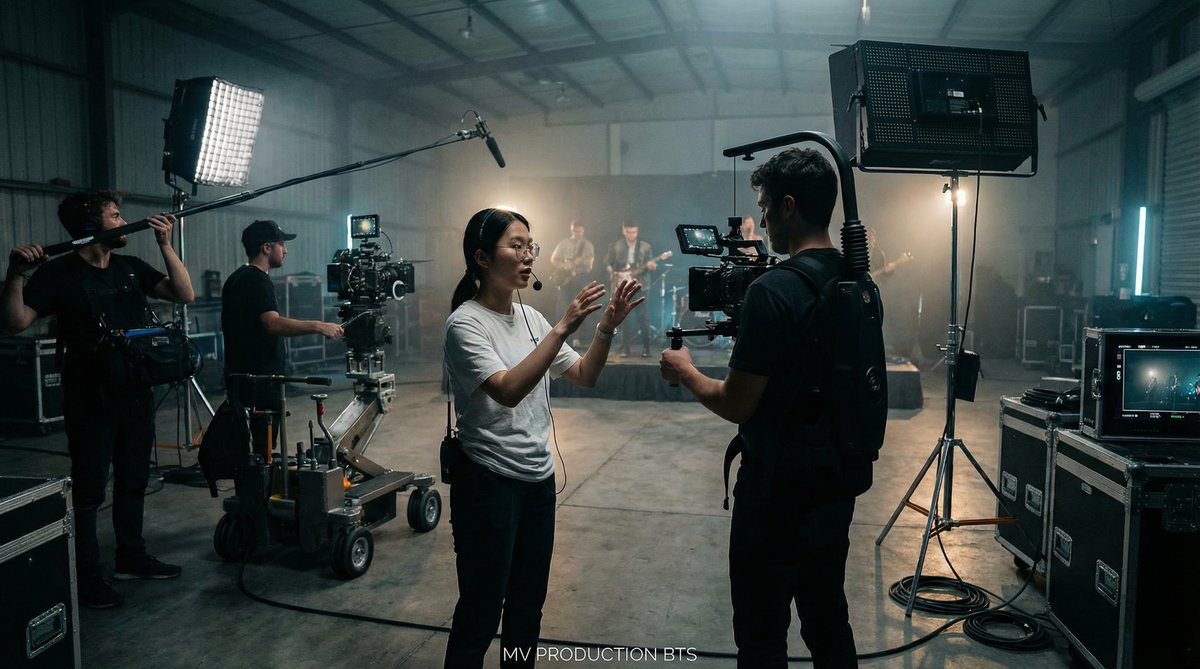 高清动漫MV拍摄现场